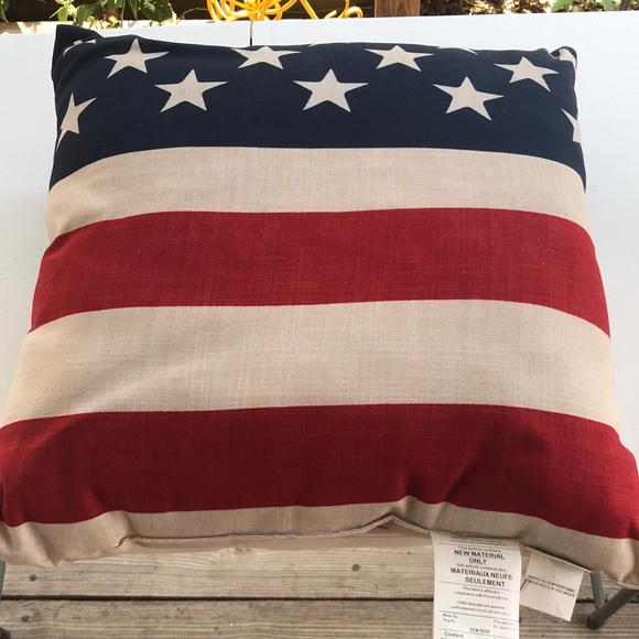 Pottery barn outdoor flag pillow 🇺🇸